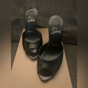 Christian Louboutin Me Dolly Zeppa 85 Patent Leather